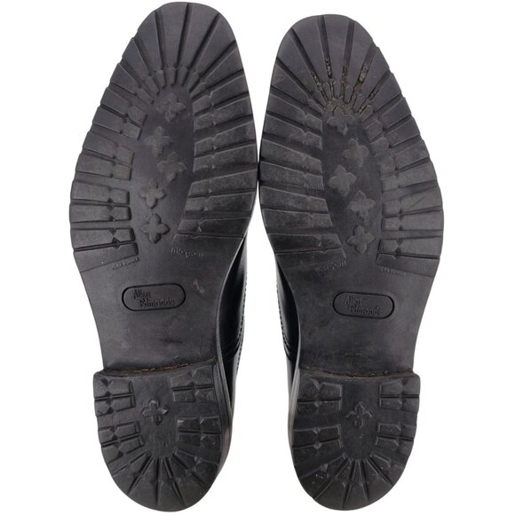 Allen Edmonds Westwood Mens size 10 Black Leather Dress Shoes Captoe Oxfords USA - Picture 3 of 13